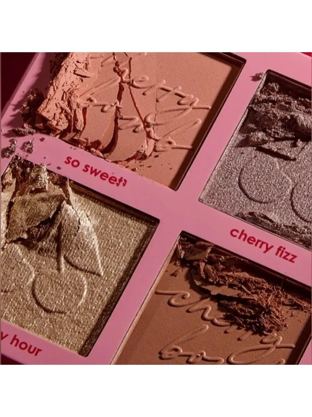 Ciate CHERRY BOMB Blush & Highlighter Palette | NEW | Light Medium | CIATÉ